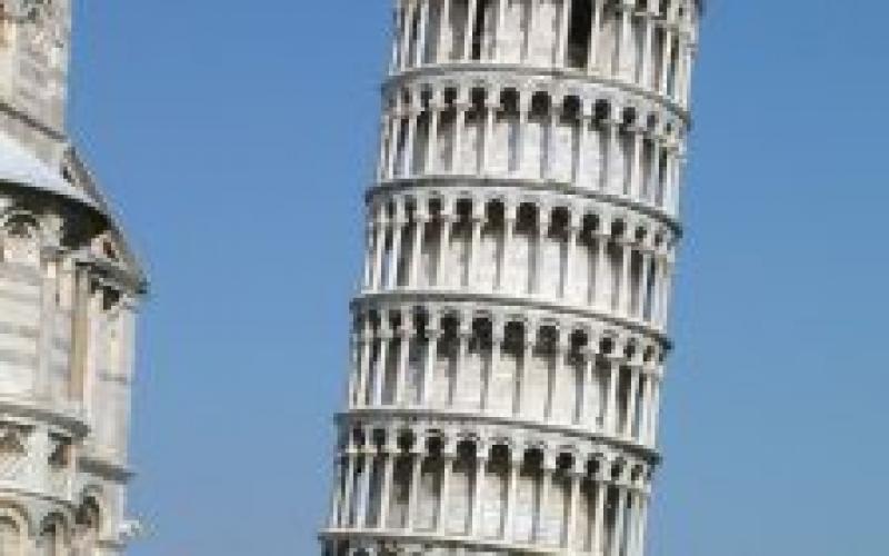 Пизанская башня, пиза, италия Сообщение про пизанскую башню в италии